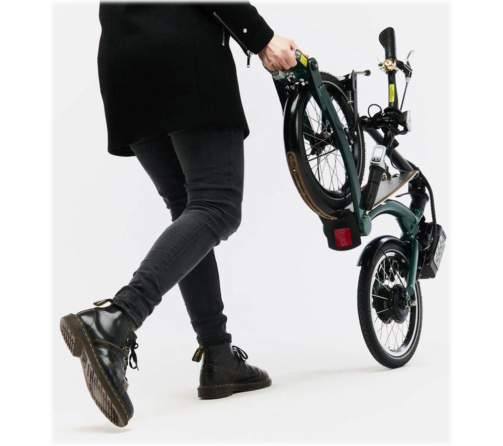 SWIFTY SCOOTERS ONE-e Electric Folding Scooter - Forest Green image number 13 of 14