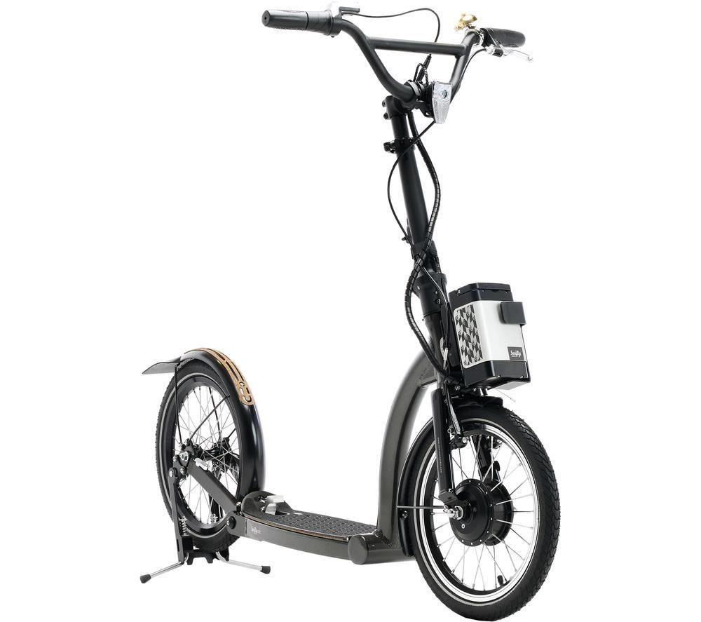 SWIFTY SCOOTERS ONE-e TALL Electric Folding Scooter - Black, Black