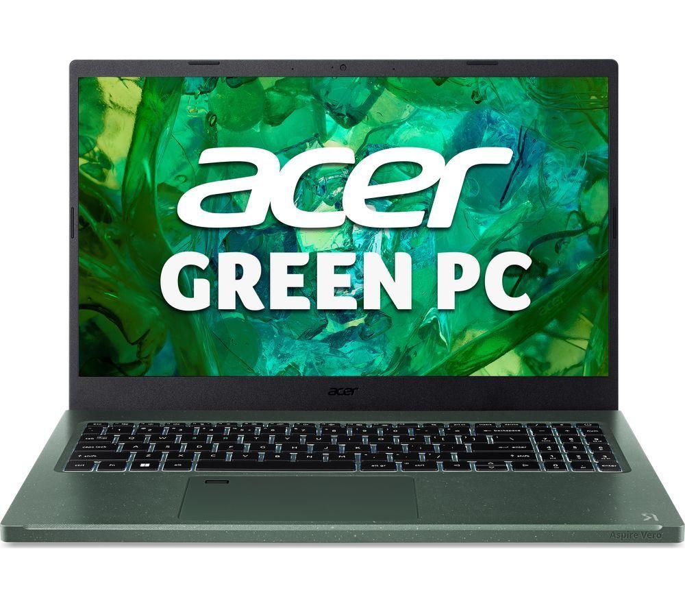 ACER Aspire Vero AV15-53 15.6 Laptop - IntelCore? i7, 1 TB SSD, Green, Green