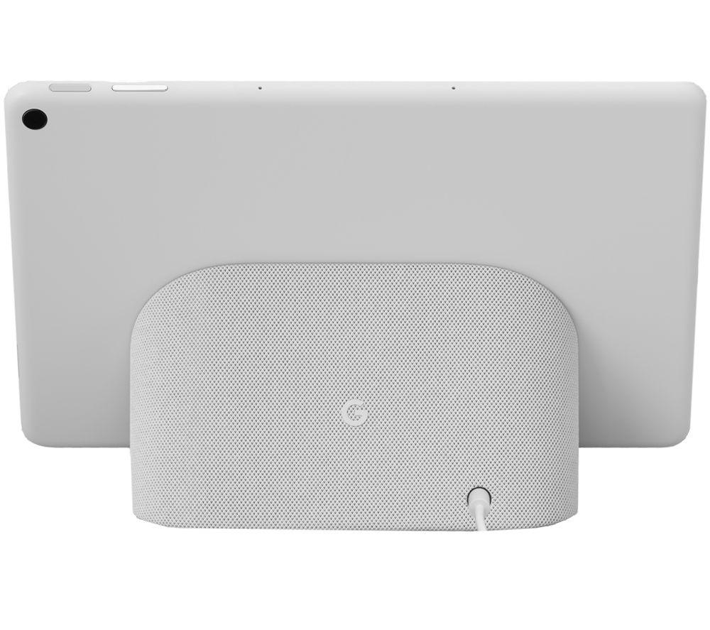 GOOGLE Pixel Tablet Speaker Dock - Porcelain, White,Silver/Grey