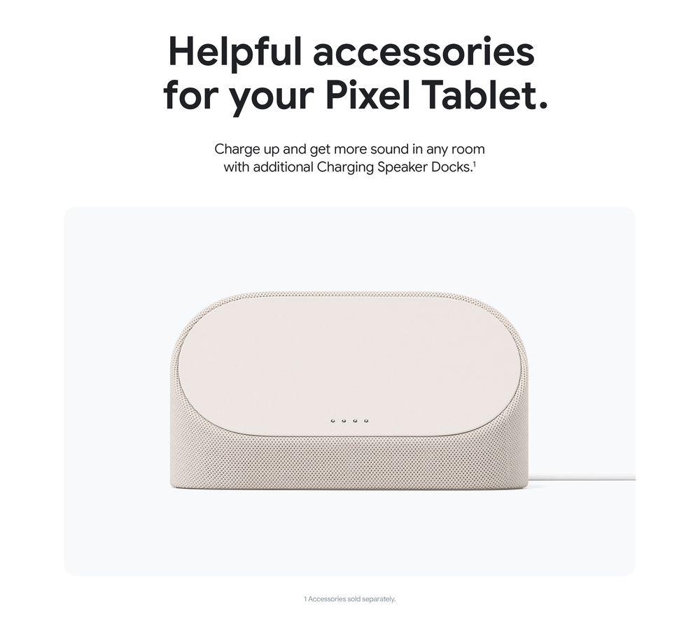 GOOGLE Pixel Tablet Speaker Dock - Porcelain image number 2 of 3