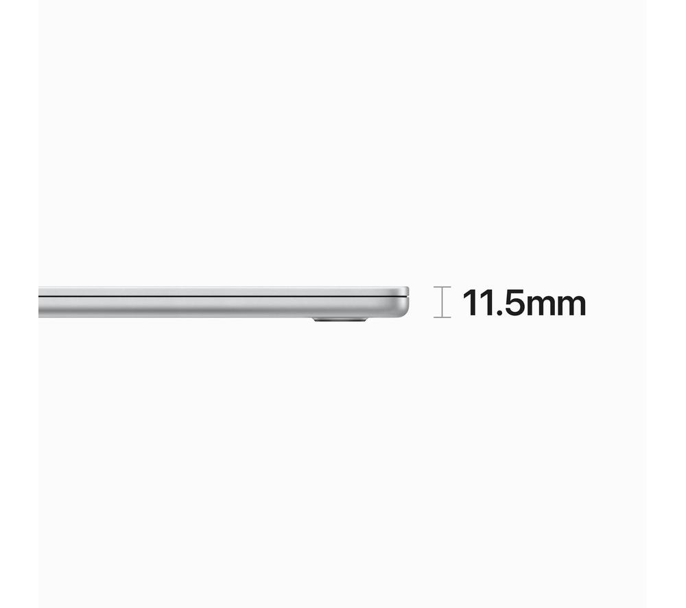 APPLE MacBook Air 15.3' (2023) - M2, 512 GB SSD, Silver - image 3