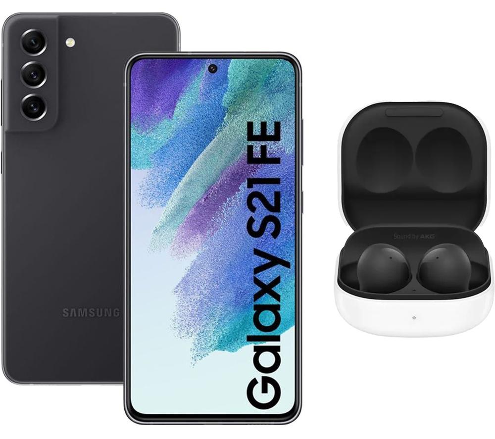 Buy SAMSUNG Galaxy S21 FE 5G (128 GB, Graphite) & Galaxy Buds2 Bundle