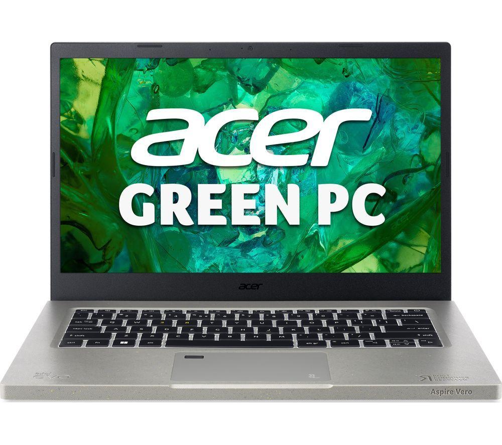 ACER Aspire Vero AV14-52P 14" Laptop - Intel®Core i7, 1 TB SSD, Grey, Silver/Grey