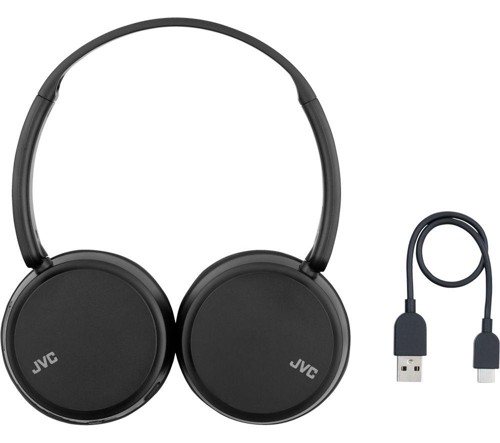 JVC HA S36W Wireless Bluetooth Headphones - Black image number 5 of 7