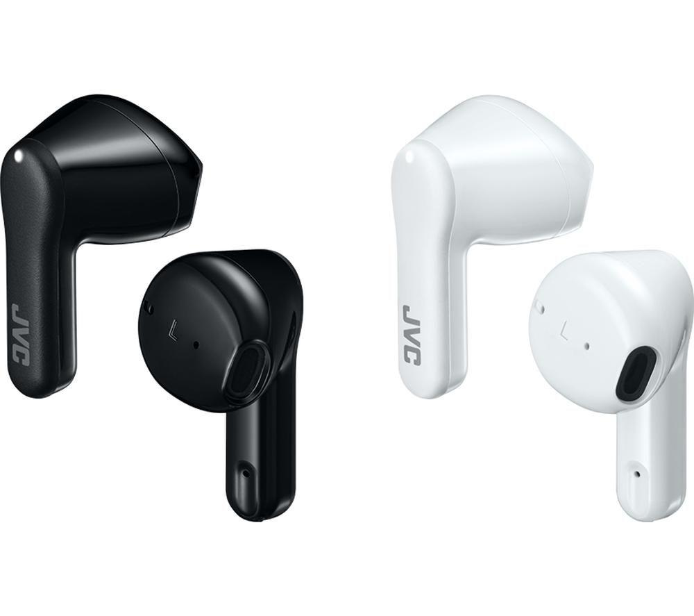 JVC HA A3T Wireless Bluetooth Earbuds - Black image number 3 of 8