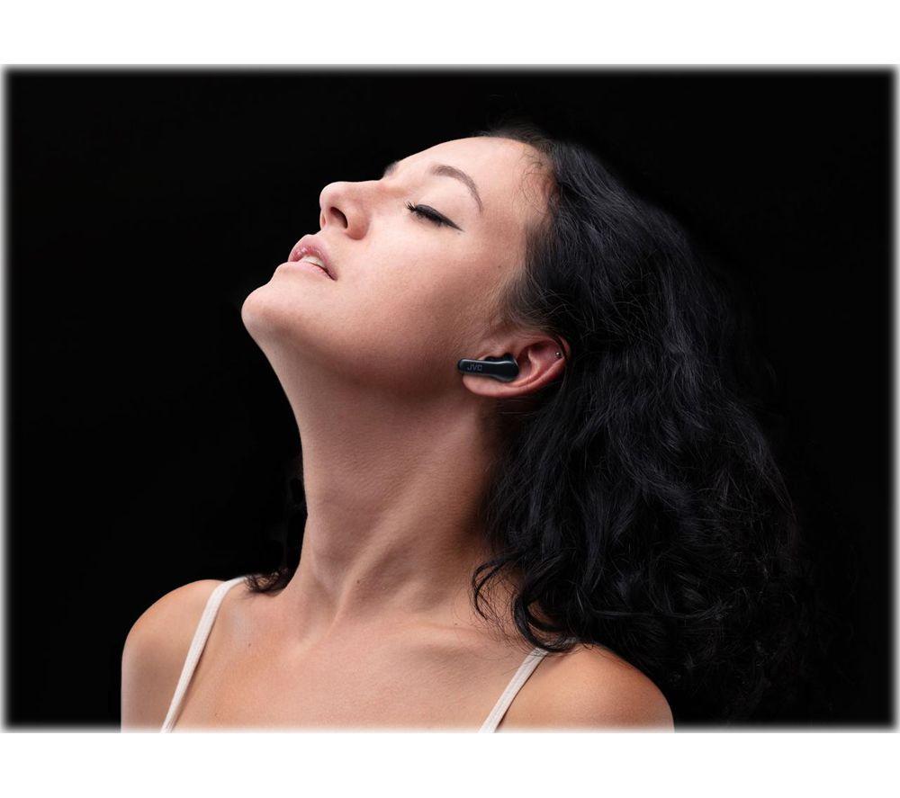 JVC HA A3T Wireless Bluetooth Earbuds - Black image number 6 of 8