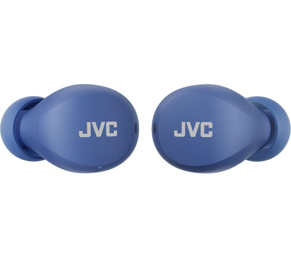 JVC HA A6T Wireless Bluetooth Earbuds - Blue image number 2 of 9