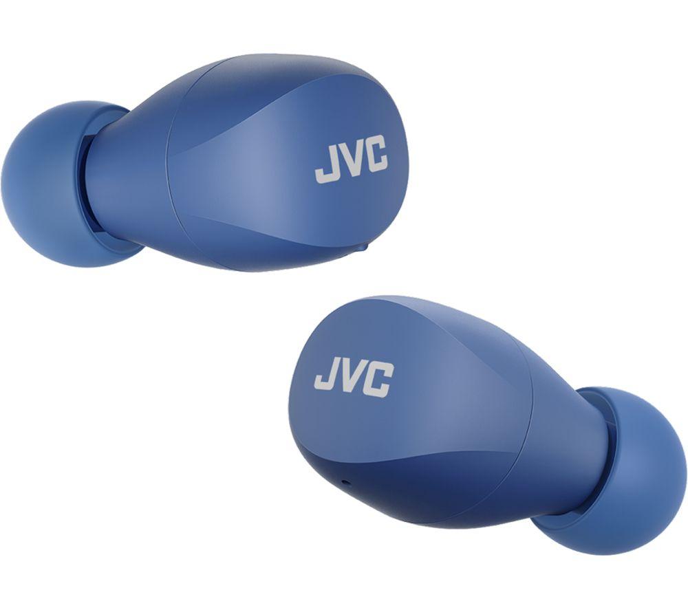 JVC HA A6T Wireless Bluetooth Earbuds - Blue image number 3 of 9