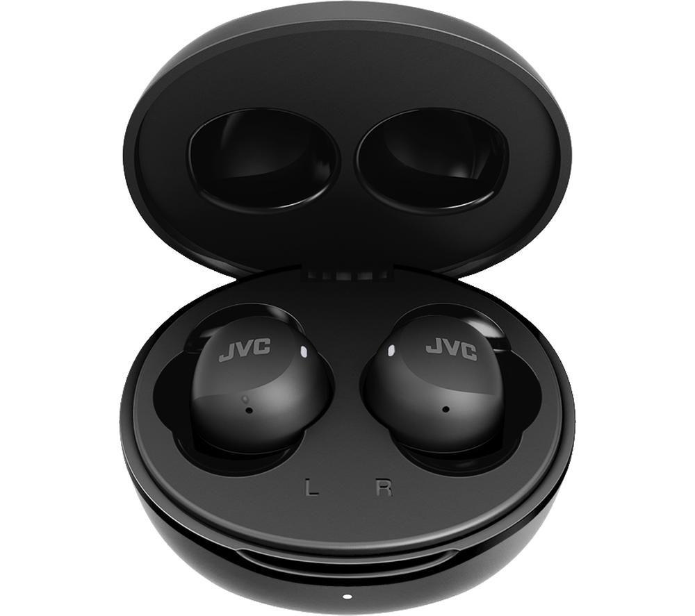 JVC HA A6T Wireless Bluetooth Earbuds - Black image number 5 of 9