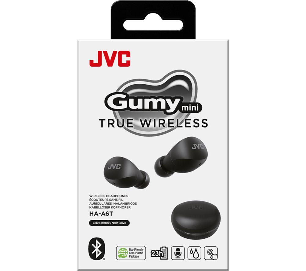 JVC HA A6T Wireless Bluetooth Earbuds - Black image number 8 of 9