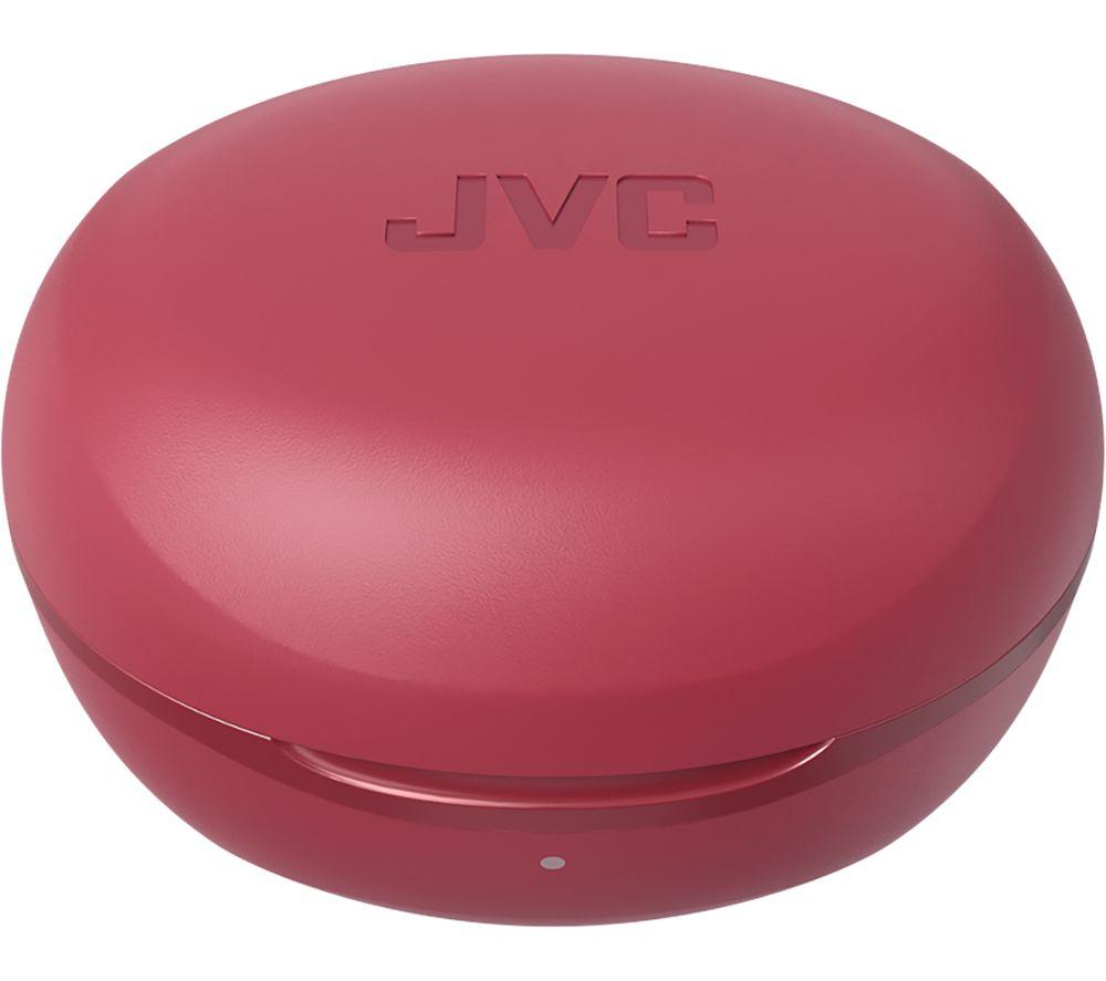 JVC HA A6T Wireless Bluetooth Earbuds - Red image number 6 of 9