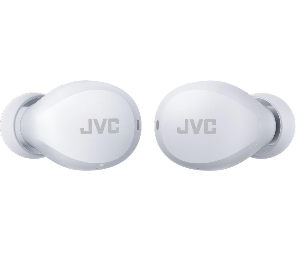 JVC HA A6T Wireless Bluetooth Earbuds - White image number 2 of 9