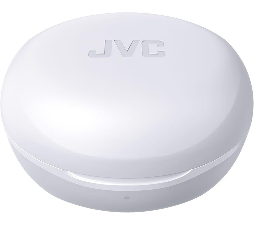 JVC HA A6T Wireless Bluetooth Earbuds - White image number 6 of 9
