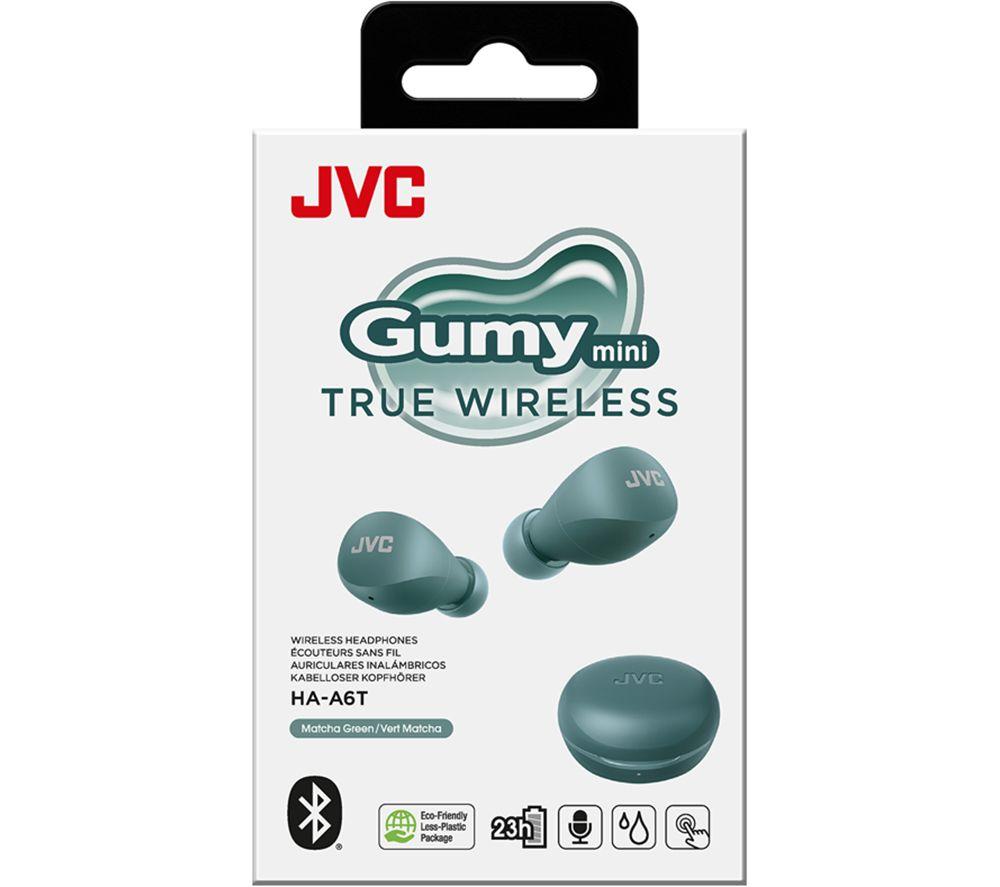 JVC HA A6T Wireless Bluetooth Earbuds - Green image number 8 of 9