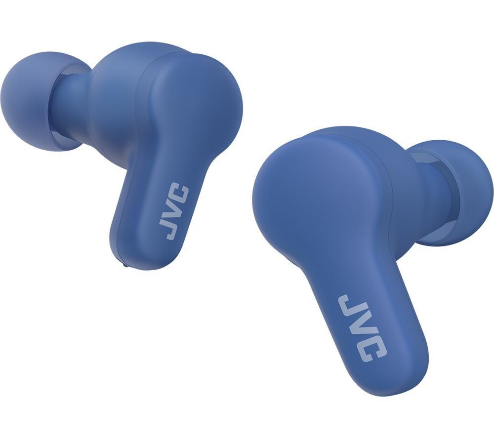 JVC HA A7T2 Wireless Bluetooth Earbuds - Blue, Blue