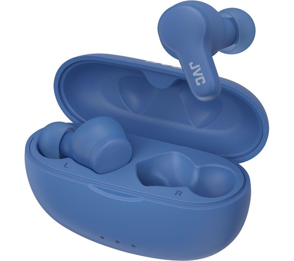 JVC HA A7T2 Wireless Bluetooth Earbuds - Blue image number 2 of 5