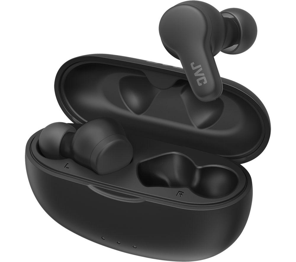 JVC HA A7T2 Wireless Bluetooth Earbuds - Black image number 2 of 6