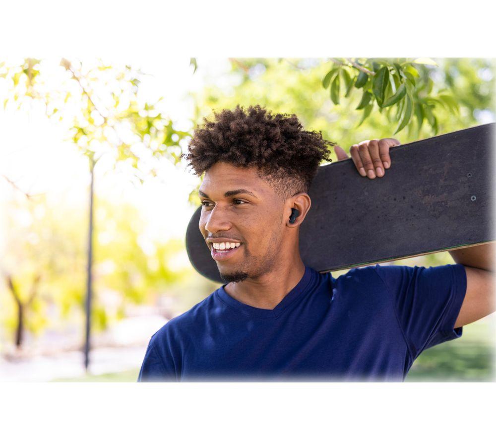 JVC HA A7T2 Wireless Bluetooth Earbuds - Black image number 4 of 6