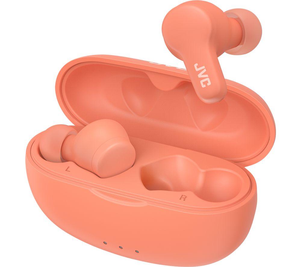 JVC HA A7T2 Wireless Bluetooth Earbuds - Red image number 3 of 7