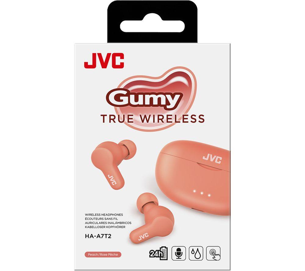 JVC HA A7T2 Wireless Bluetooth Earbuds - Red image number 7 of 7