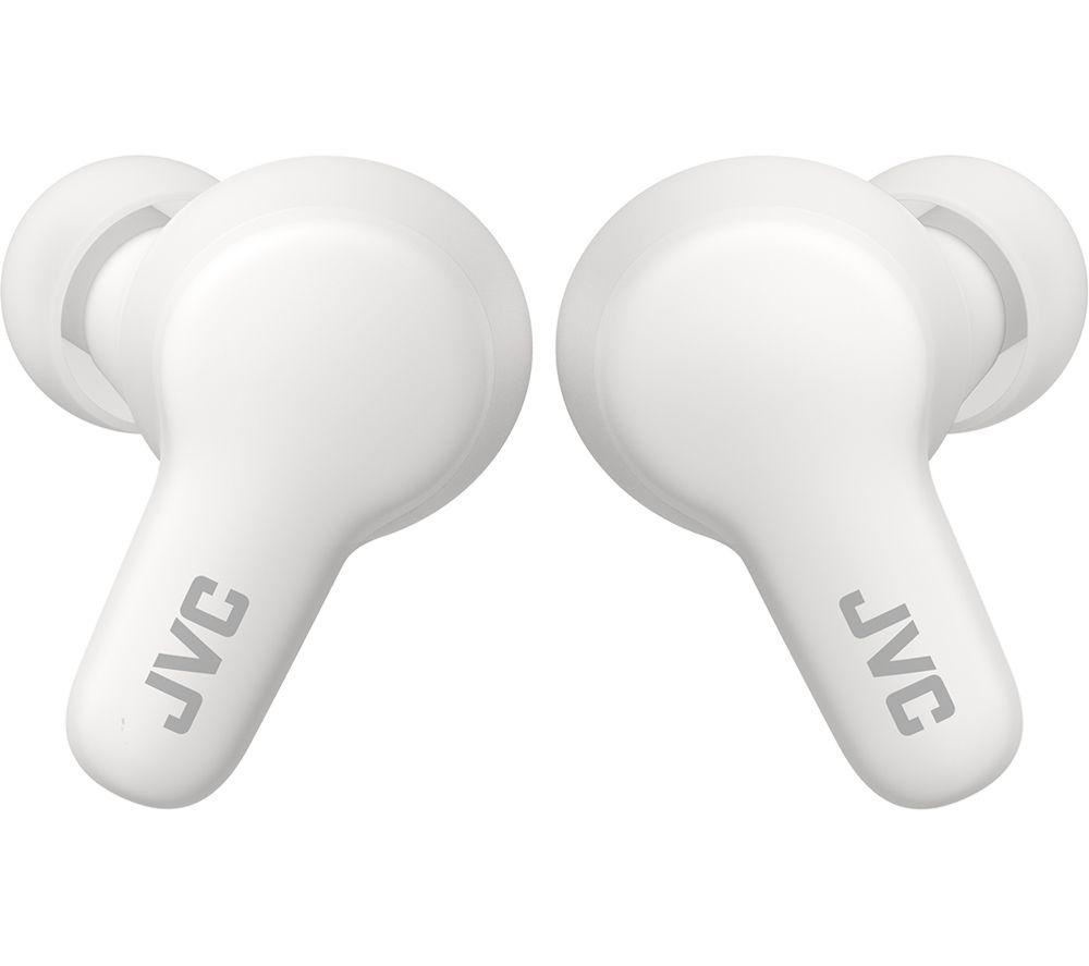 JVC HA A7T2 Wireless Bluetooth Earbuds - White image number 5 of 7