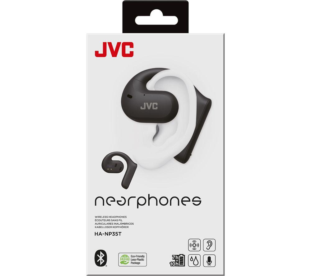 JVC Nearphones HA-NP35T Wireless Bluetooth Sports Headphones - Black image number 7 of 8