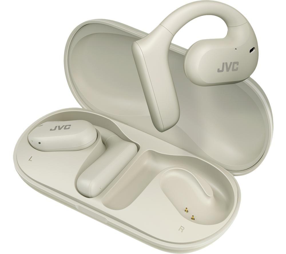 JVC Nearphones HA-NP35T Wireless Bluetooth Sports Headphones - White image number 3 of 9