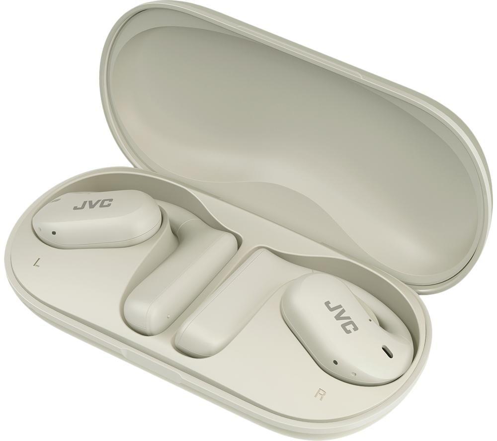 JVC Nearphones HA-NP35T Wireless Bluetooth Sports Headphones - White image number 4 of 9