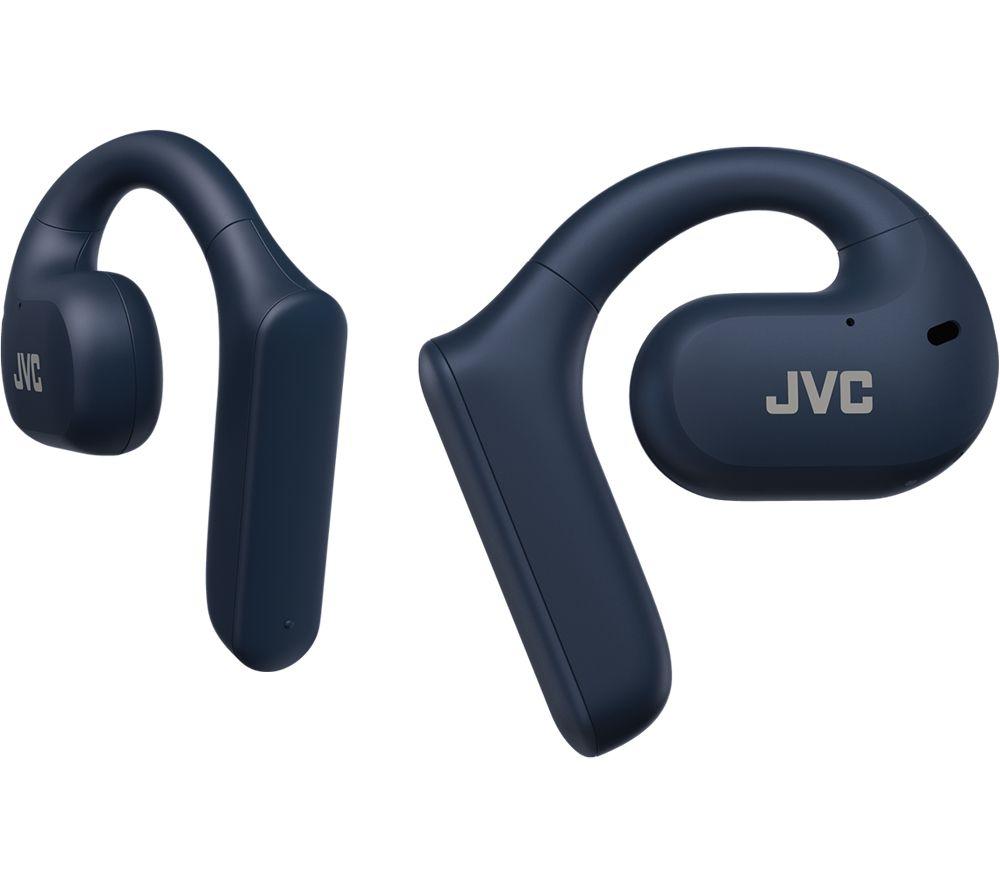 JVC Nearphones HA-NP35T Wireless Bluetooth Sports Headphones - Blue, Blue