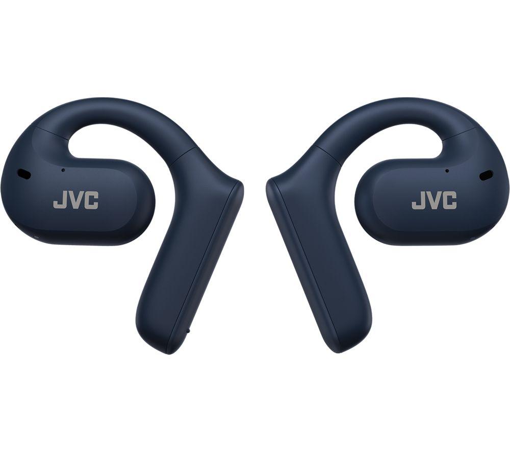 JVC Nearphones HA-NP35T Wireless Bluetooth Sports Headphones - Blue image number 2 of 7