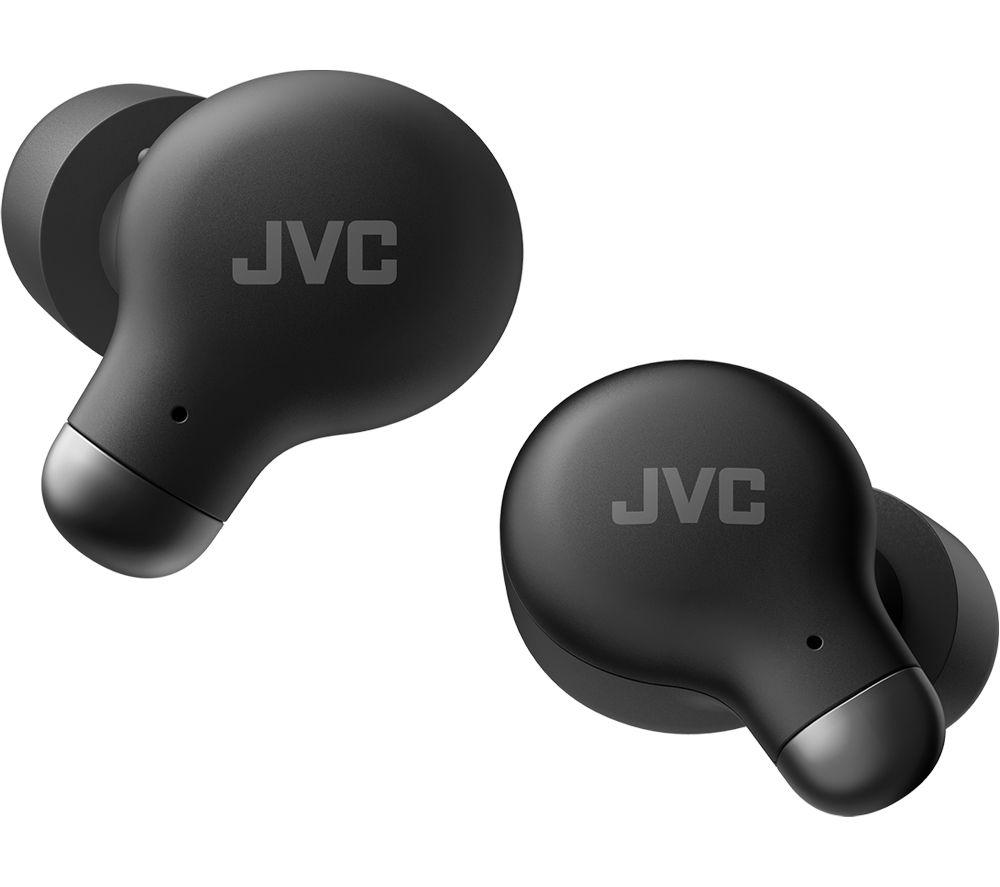 JVC Marshmallow HA-A25T Wireless Bluetooth Noise-Cancelling Earbuds - Black image number 2 of 11