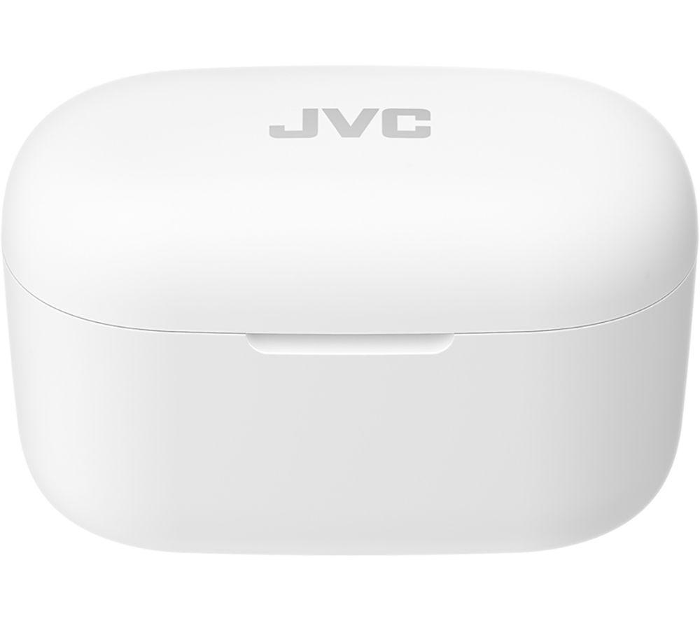 JVC Marshmallow HA-A25T Wireless Bluetooth Noise-Cancelling Earbuds - White image number 4 of 10