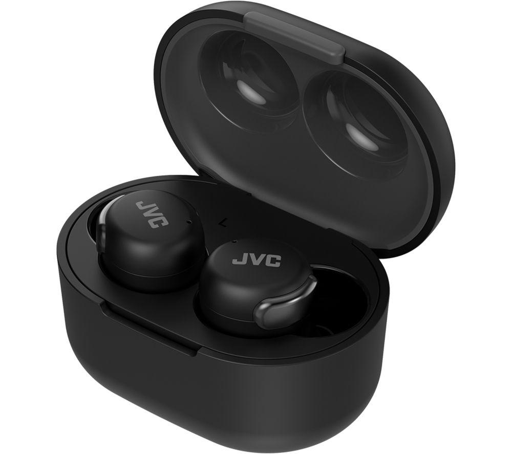 JVC HA-A30T Wireless Bluetooth Noise-Cancelling Earbuds - Black image number 2 of 9