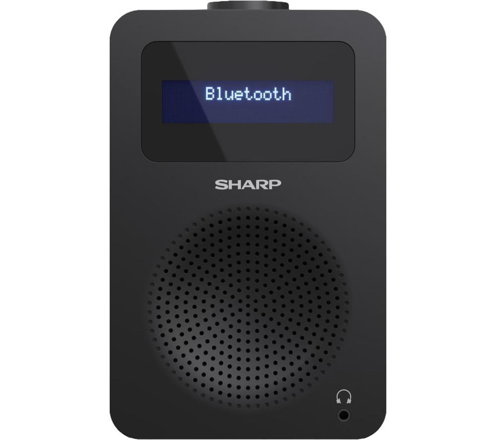 SHARP DR-430 BK DAB+/FM Bluetooth Clock Radio - Midnight Black image number 2 of 8