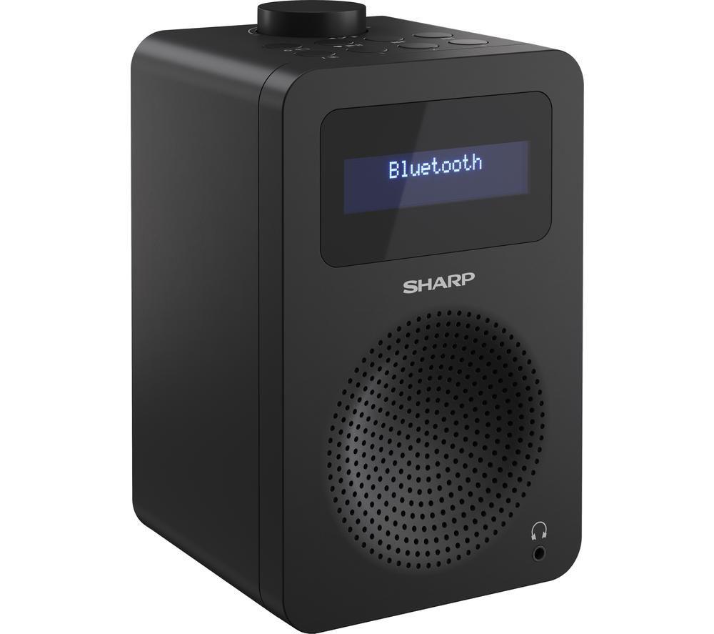 SHARP DR-430 BK DAB+/FM Bluetooth Clock Radio - Midnight Black image number 3 of 8