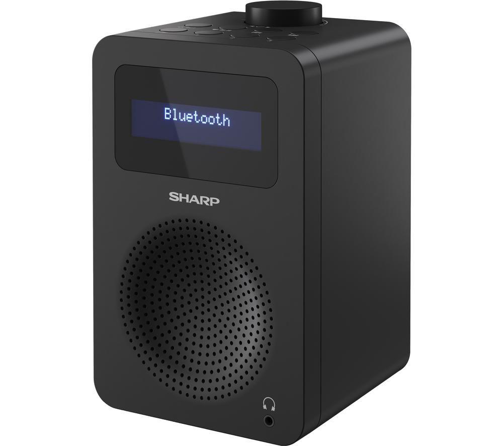 SHARP DR-430 BK DAB+/FM Bluetooth Clock Radio - Midnight Black image number 5 of 8