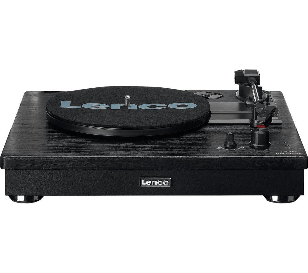 LENCO LS-101 Belt Drive Bluetooth Turntable - Black image number 7 of 11