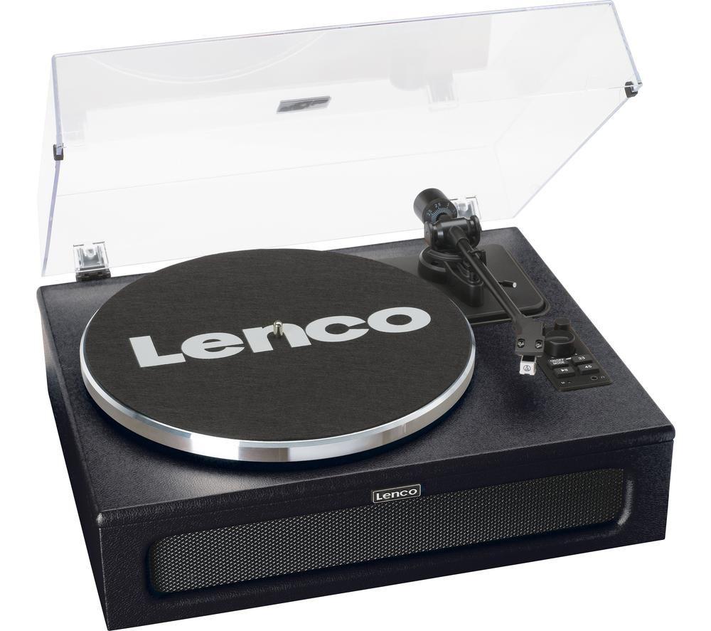 LENCO LS-430 Belt Drive Bluetooth Turntable - Black image number 2 of 14