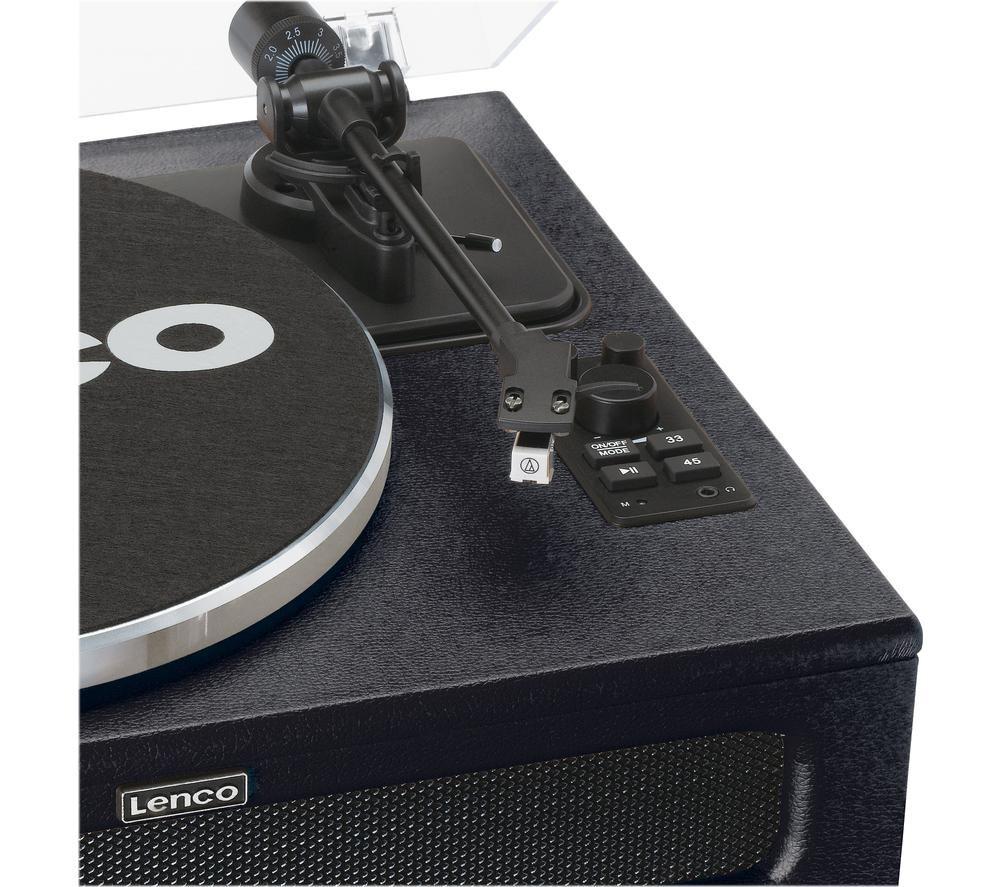 LENCO LS-430 Belt Drive Bluetooth Turntable - Black image number 8 of 14