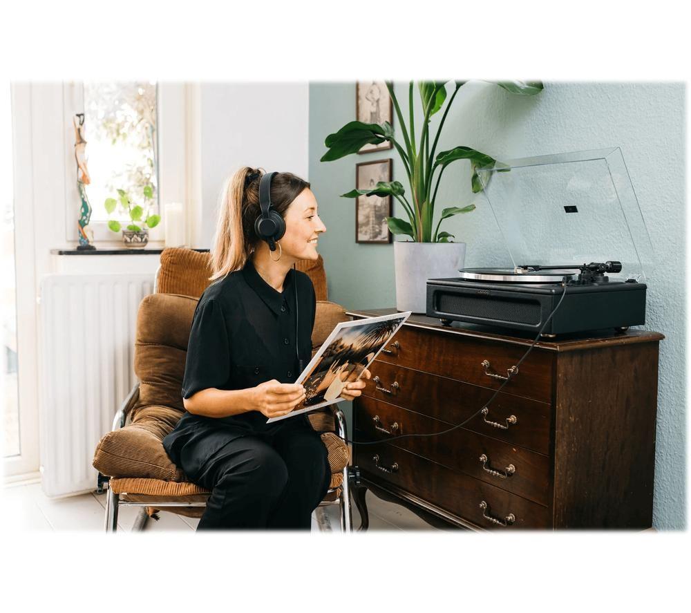 LENCO LS-430 Belt Drive Bluetooth Turntable - Black image number 14 of 14