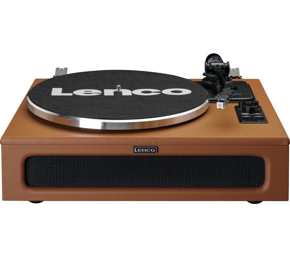 LENCO LS-430 Belt Drive Bluetooth Turntable - Brown image number 5 of 14