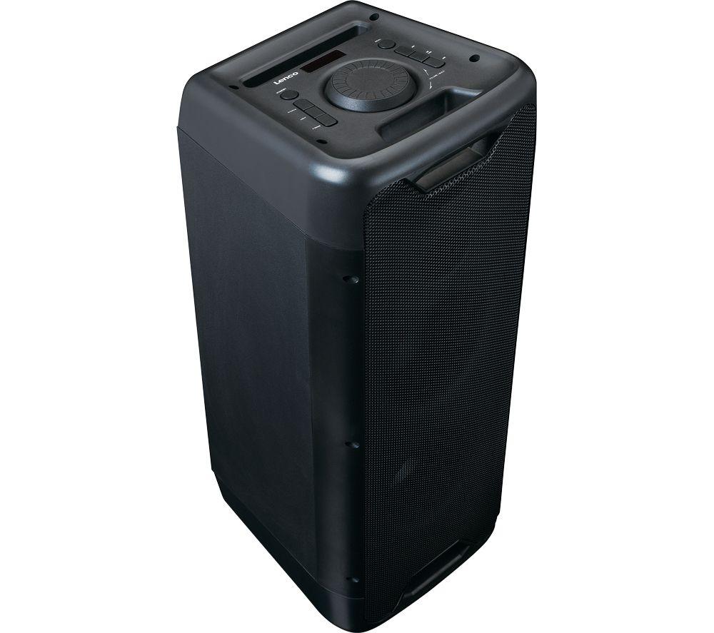 LENCO PA-200 Bluetooth Party Speaker - Black image number 9 of 11
