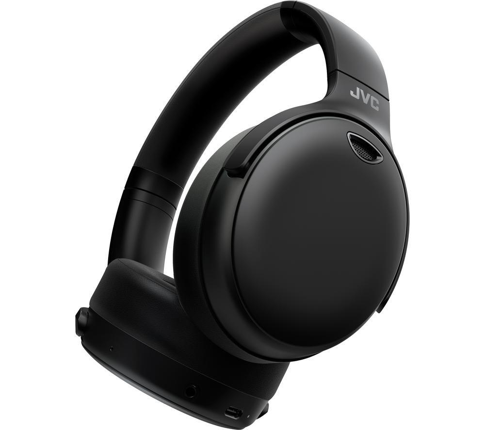 JVC HA-S100N-B-U Wireless Bluetooth Noise-Cancelling Headphones - Black image number 2 of 9