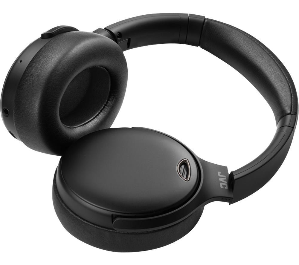 JVC HA-S100N-B-U Wireless Bluetooth Noise-Cancelling Headphones - Black image number 5 of 9