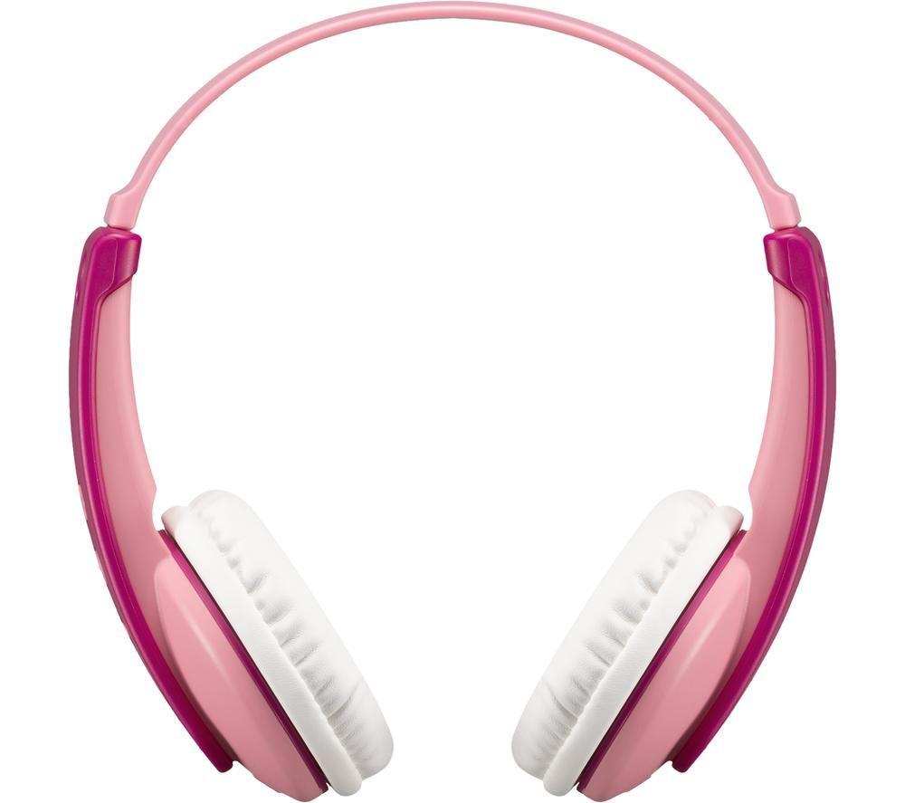 JVC TINYPHONES HA-KD10W-P-E Wireless Bluetooth Kids Headphones - Pink, Pink