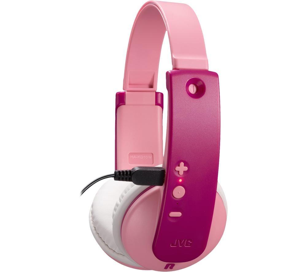 Jvc pink wireless discount headphones