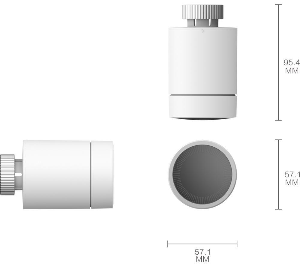 AQARA E1 Wireless Smart Radiator Thermostat - Twin Pack image number 3 of 6