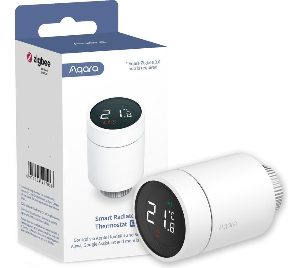 AQARA Wireless E1 Smart Thermostat Starter Kit - Four Pack image number 9 of 9