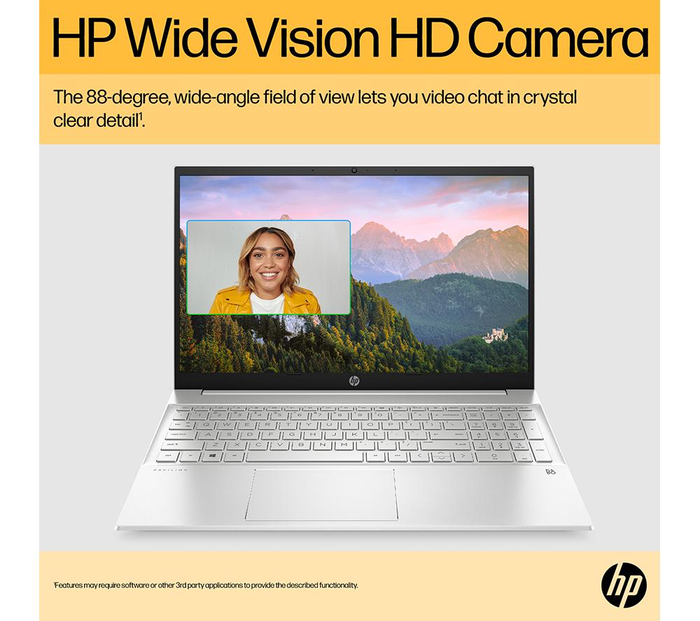 HP Pavilion 15-eh1508sa 15.6' Laptop - AMD Ryzen 7, 512 GB SSD, Natural Silver - image 8